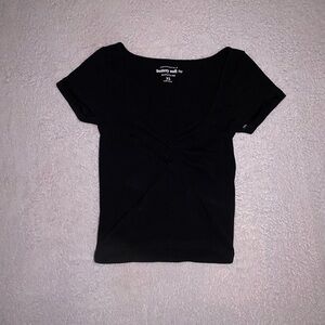 Aeropostale Black Short Sleeve Tee